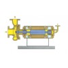 PBN逆循环型带连接体隔爆屏蔽电泵