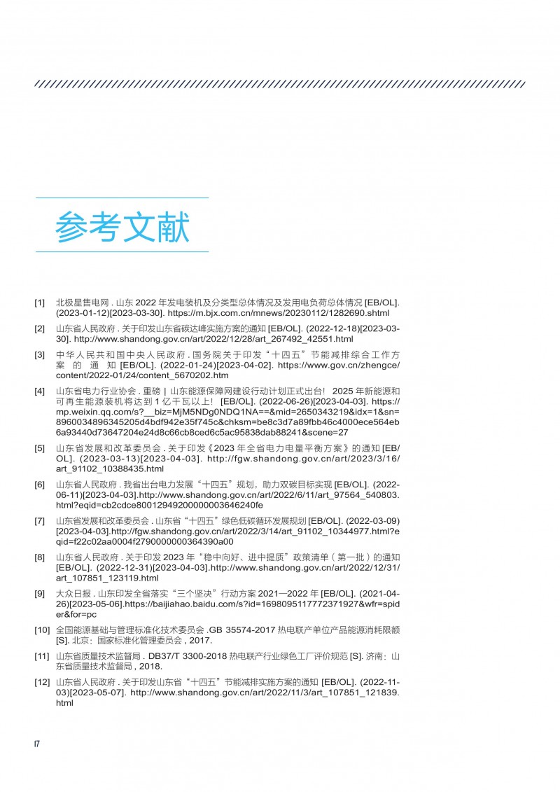 执行报告-山东省中小燃煤电厂低碳高质量发展路径分析-20